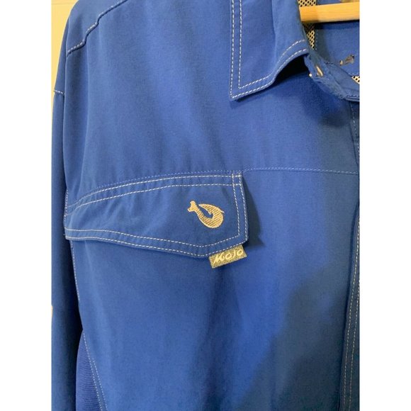 Mojo Fishing Long Sleeve Blue Third Coast Beach‎ Co Sz XL - Picture 8 of 9